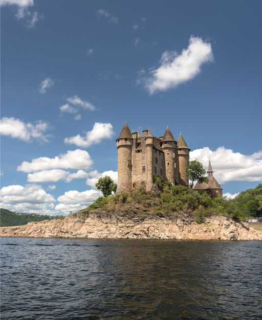 The Medieval French Castle That Became an Island by Accident