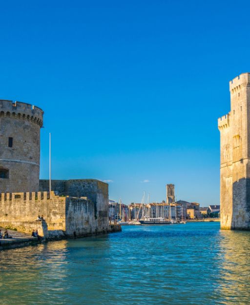 The Towers of La Rochelle, the great Huguenot harbour stronghold in western France