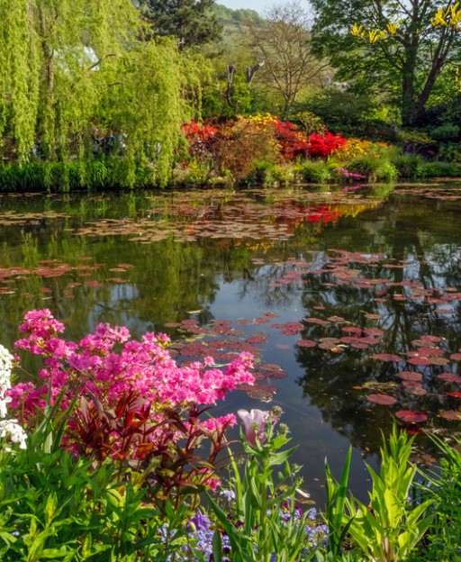 Monet's lily pond at Giverny, Normandy — one of the most popular day trips from Paris