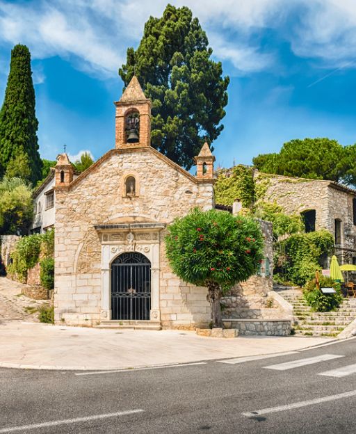 Saint-Paul-de-Vence medieval village on the French Riviera, a popular retirement destination for Americans