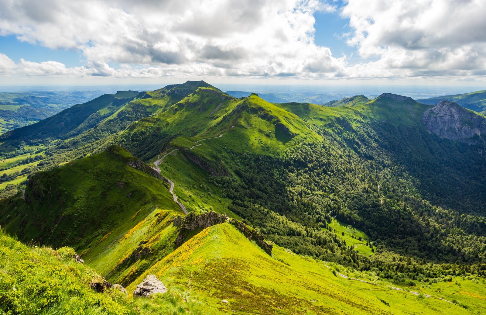 Puy Mary ridge, Cantal, Auvergne