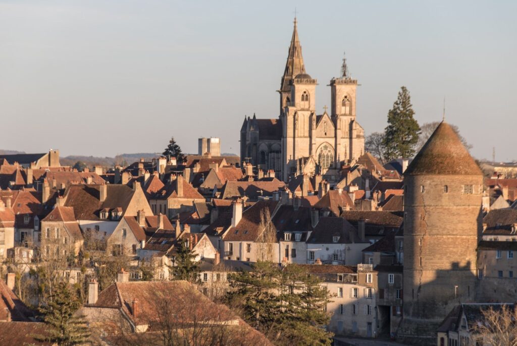 Semur-en-Auxois, the Burgundy town a few kilometres from Époisses