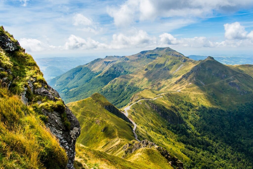 Puy Mary in the Cantal mountains, Auvergne